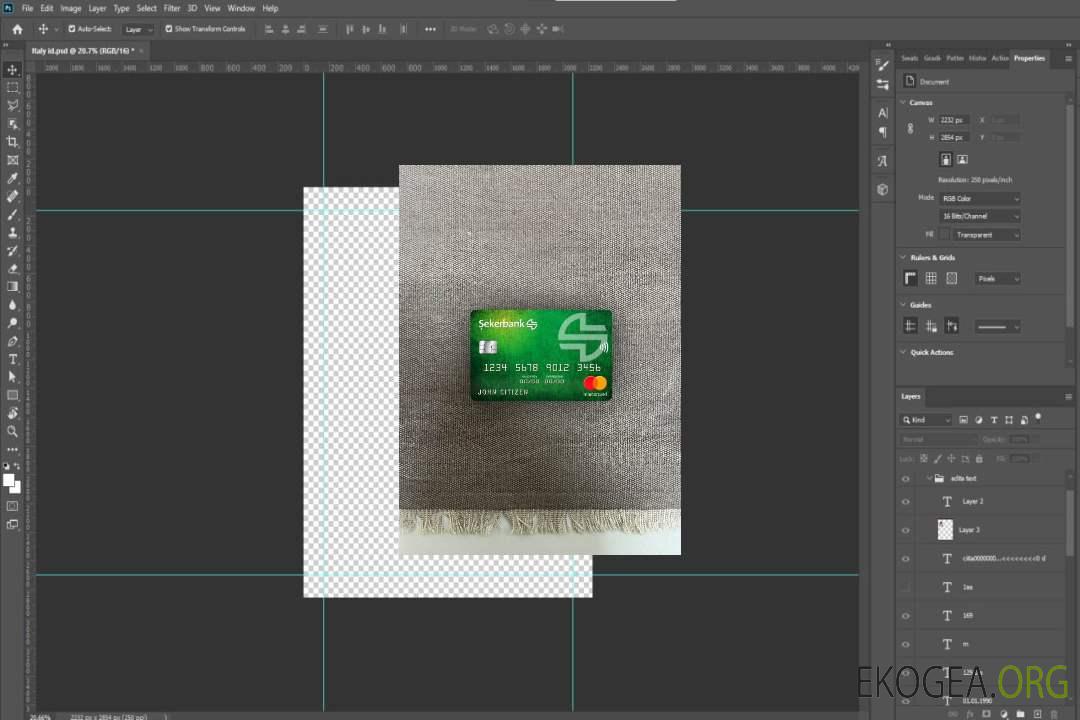 Turquie Sekerbank mastercard photolook recto template Turquie Sekerbank mastercard photolook recto template